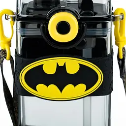 Пляшечка для води Kite DC Batman 500 мл чорна (DC24-1203) - мініатюра 6