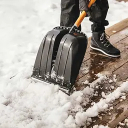 Лопата для прибирання снігу Fiskars полегшена X-series ™ (1057177) - мініатюра 8