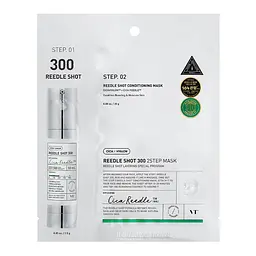 Тканинна маска зміцнювальна для обличчя Mild Reedle Shot 300 2-Step Mask VT Cosmetics 1 шт