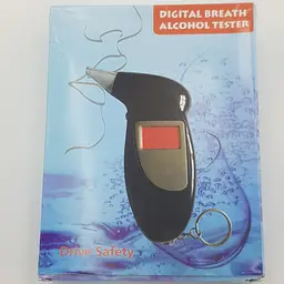 Персональний алкотестер цифровий з підсвічуванням та 4 мундштуками Digital Breath Alcohol Tester - мініатюра 13