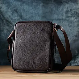 Сумка Vintage 22863 17х21х3,5 см Коричневий - мініатюра 9