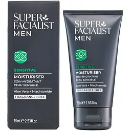 Крем для чутливої шкіри Super Facialist For Men Sensitive Moisturiser 75 мл