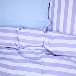Простирадло MirSon Ranforce Elite 17-4772 Willerbann 180x220 см блакитне (2200008962791) - мініатюра 4
