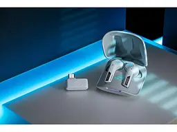 Комп'ютерна гарнітура Asus ROG Cetra True Wireless SpeedNova Moonlight White (90YH03Y0-BTUA10) - мініатюра 5