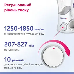 Стаціонарний іригатор для ротової порожнини PRO-922 B.Well (PRO-922-2260) - мініатюра 7