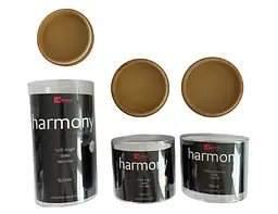 Набір акрилових контейнерів Motek Harmony 3 шт круглих з бамбуковою кришкою (0,8 л + 0,8 л + 1,6 л) (HM-SETB) - мініатюра 6