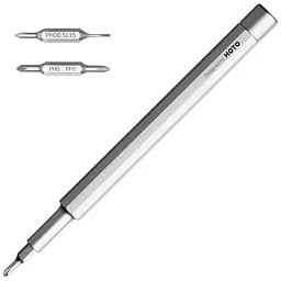 Викрутка прецизійна Xiaomi HOTO Pocket Screwdriver SE (QWLSD013) Silver