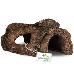 Декорація укриття Terrario Wood Cave S 14x9x7см (15108) - мініатюра 1