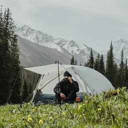 Намет двомісний Naturehike Star River (CNK2450WS022) коричневий - ультралегкий - мініатюра 3