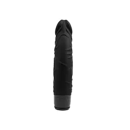 Вібратор M-mello Thick Realistic Dildo 8" 20 см чорний - мініатюра 3
