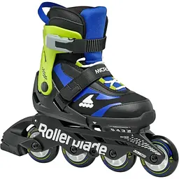 Ролики Rollerblade Microblade 28-32 Black-Blue (1012-86B0751530-NF01-28-32)