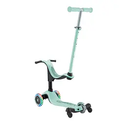 Самокат Globber Go Up Sporty 360 колеса з підсвіткою м’ятно-фісташковий (456-706) - мініатюра 3