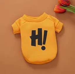 Худі на флісі для собаки H! 11242 L помаранчеве