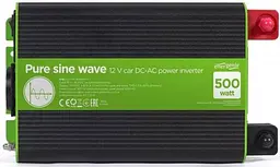 Інвертор EnerGenie 12V/230V 500W (1000W peak power) чиста синусоїда 500 Вт (EG-PWC-PS500-01) - мініатюра 3