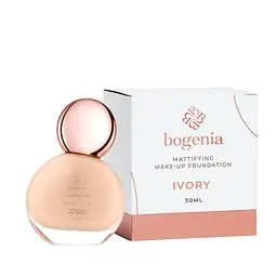 Тональна основа з матуючим ефектом Bogenia Velvet 30 мл BG602, №001