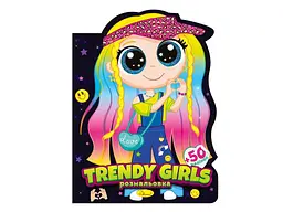 Книжка-розмальовка АПЕЛЬСИН "Миласики" "Trendy girls"