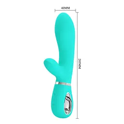 Вібратор PRETTY LOVE THOMAS USB GREEN 7 function PRETTY LOVE BI-014621-4 98682 - мініатюра 5