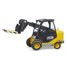 Масштабная модель автомобиля Bruder Погрузчик Jcb Телескопический с паллетой (02512)