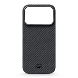 Чохол ArmorStandart BlackIcon Aramid Twill MagCase для Apple iPhone 18 Pro Black