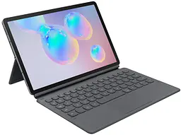 Чохол-клавіатура Samsung Book Cover Keyboard для Galaxy Tab S6 10.5 (T860/T865/T866) Gray ENG/UKR (EF-DT860BJRGRU)