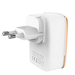 Зарядний адаптер 4 порти Ldnio A4404 зарядний пристрій 4 USB 4.4A - мініатюра 2
