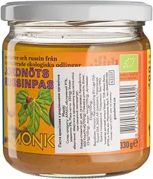 Паста Monki арахісова з родзинками органічна 330 г - мініатюра 2