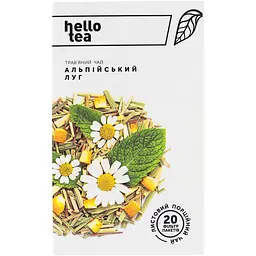 Чай трав'яний Hello Tea Альпійський луг 40 г (20 шт. х 2 г) (930231) - мініатюра 3
