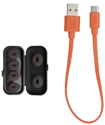 Гарнитура JBL TUNE FLEX 2 Ghost Black (JBLTFLEX2GBLK) - мініатюра 8