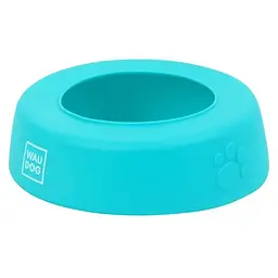 Миска-непроливайка Waudog Silicone, 750 мл, блакитний (50782)
