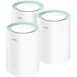 MESH-система Cudy Mesh-система WiFi 5 M1300 (3-Pack) 3 штуки дводіапазонні гігабітні (73-00511)