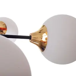 Люстра Brille молекула в зал E27 60W BK (BL-907C/6) - мініатюра 5