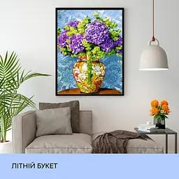 Набір для розпису по номерах "Літній букет" 40*50 см - мініатюра 3