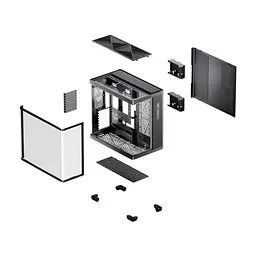 Корпус для ПК JONSBO TK-4 Black - мініатюра 2