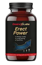 Таблетки для ерекції Desire Labs Erect Power, 90 капсул