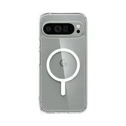 Прозорий чохол Spigen Ultra Hybrid Ring (MagFit) White для Pixel 9 Pro XL (ACS07720) - мініатюра 4