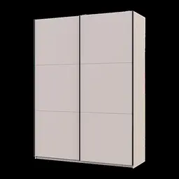 Шафа купе Doros G-Caiser Кашемір 2 ДСП/3 частини 180х60х240 (42005320) - мініатюра 1