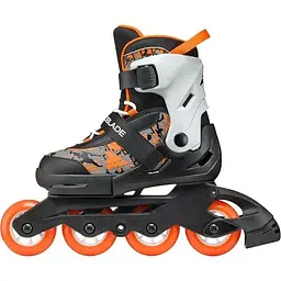Ролики Rollerblade Microblade SL 36.5-40 Black/Orange (1012-86B0751540-NC01-36.5-40) - мініатюра 3