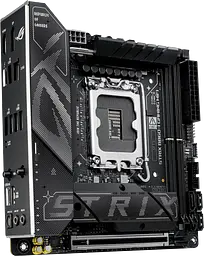 Материнcька плата Asus B860-I ROG Strix Gaming Wi-Fi LGA 1851 (ROG STRIX B860-I GAMING WIFI) - мініатюра 2