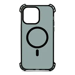Чехол-накладка для Apple iPhone 13 Pro Max, Bounce, черный, матовый, противоударный защитный чехол из TPU с магнитом для беспроводной зарядки, защита всего корпуса, бортик вокруг дисплея, амортизирующие вставки, ArmorStandart (ARM75260)