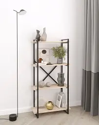Стелаж у стилі Loft FH-Ant-2 700х1400х300 мм Дуб сонома