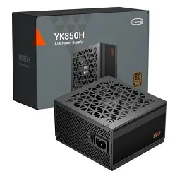 Блок живлення 850 Вт, PcCooler YK850H, Black, 80+ Bronze, Active PFC, 12 см, 2xMolex / 6xSATA / 1x16-pin (450 Вт) / 3x6+2-pin / 2x4+4-pin / 1x20+4-pin, захист OVP/UVP/OCP/SCP/OTP/OPP/SPD, ATX 3.1 - мініатюра 4