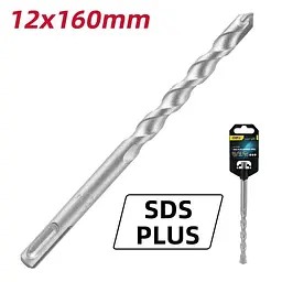 Бур Sds Plus D12 x 160 мм Deli EDH-Y12160 - мініатюра 3