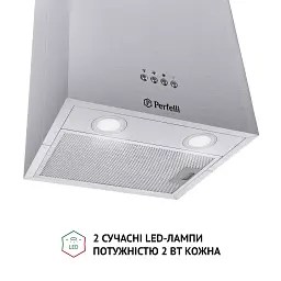 Витяжка острівна Perfelli CQE 4692 I 1000 LED - мініатюра 5