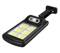 Вуличний ліхтар настіний із пультом Solar Light 6COB на сонячних батареях з датчиком руху - мініатюра 6