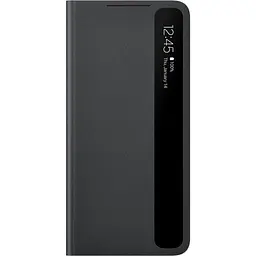Оригінальний чохол-книжка Clear View Smart Cover для Samsung Galaxy S21+ Black (EF-ZG996CBEGRU)