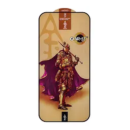 Захисне скло Ninja Yellow Apple iPhone 15 Pro Black
