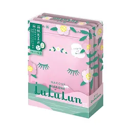 LULULUN Face Mask Hakone Rose зволожуюча маска з екстрактом троянди, 7 шт х 4 уп