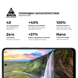 Захисне скло на Infinix Smart 10 4G/10 Plus 4G з олеофобним покриттям, Pro, повне проклеювання, антистатичний і пиловідштовхуючий шар, 9H, самоклеючеся, 2.5D, на весь екран, антистатичний клей, ArmorStandart (ARM87127) - мініатюра 5