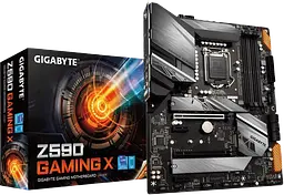 Материнська плата Gigabyte Z590 Gaming X LGA 1200 (Z590 GAMING X) Б/В
