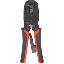 Обтискаючий інструмент PowerPlant RJ45, RG12, RG11 - мініатюра 2